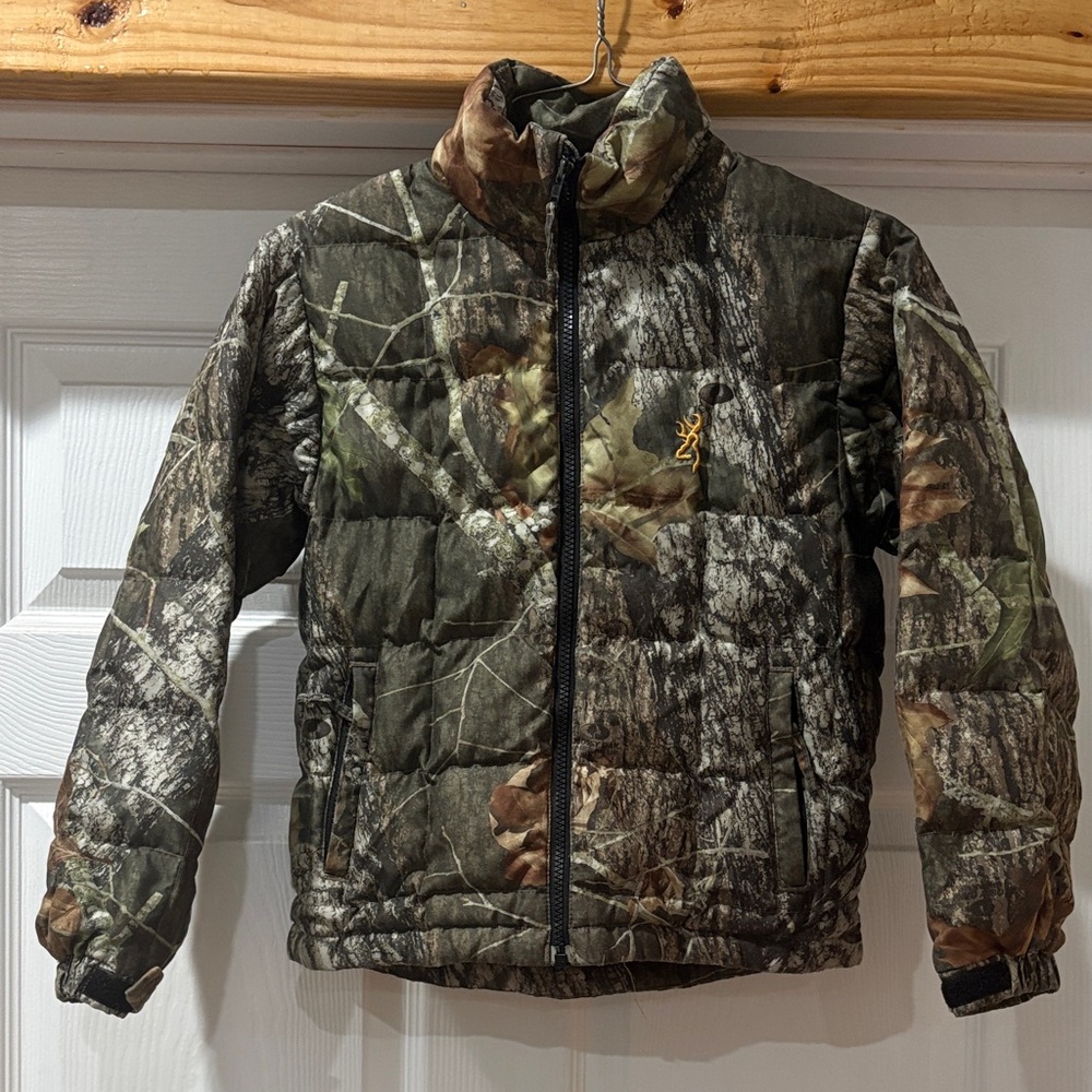 Kids Camouflage Browning Jacket